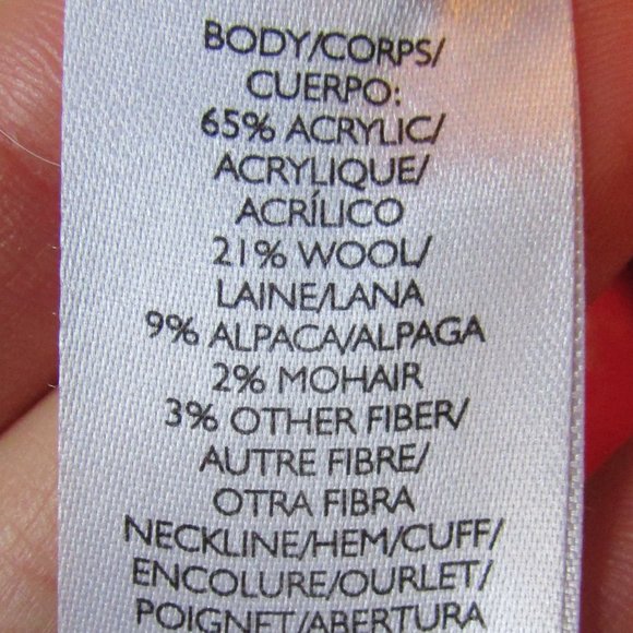 *3 for $25* Loft embellished Fair Isle Wool blend sweater - Picture 9 of 11